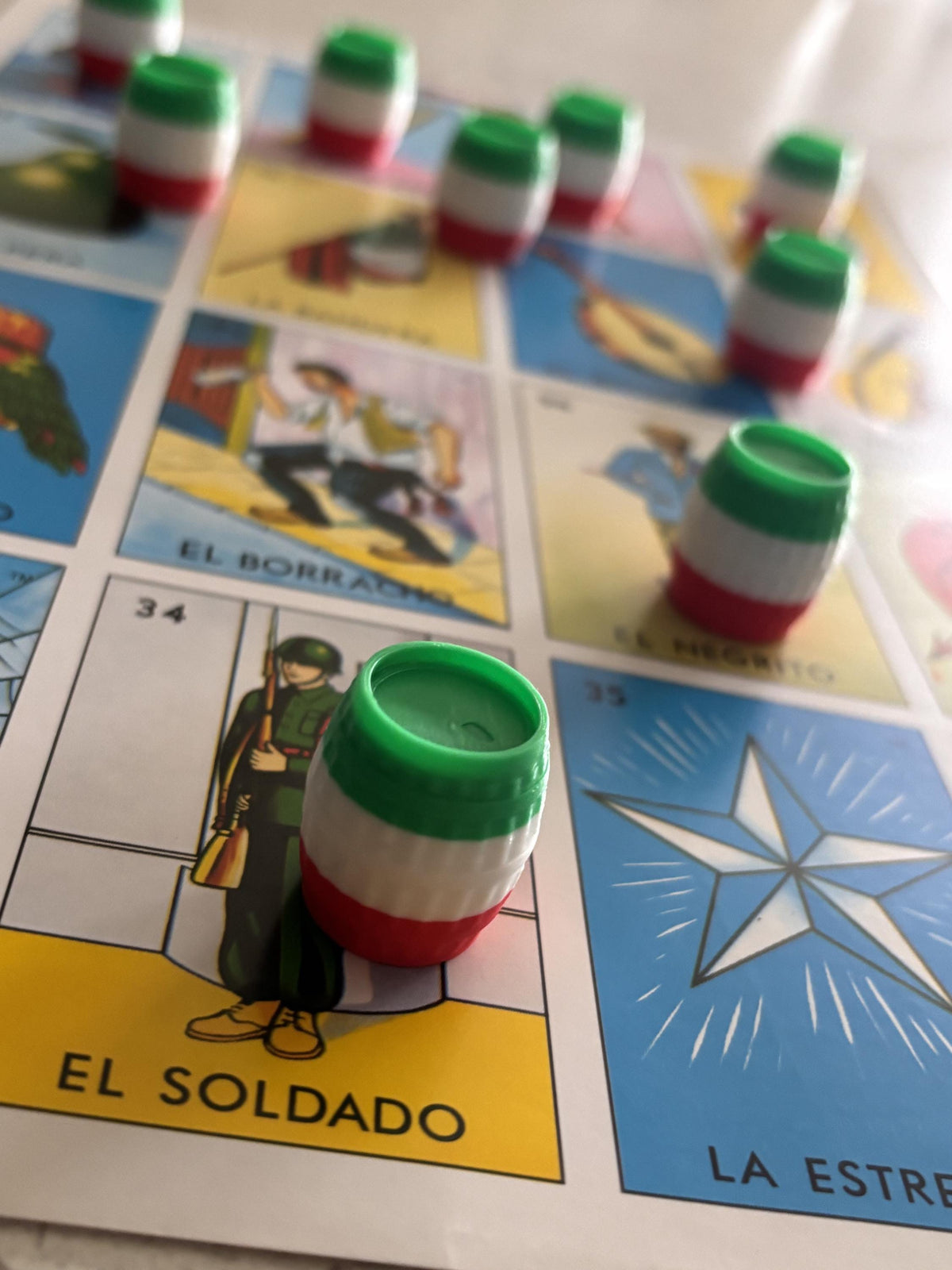Loteria Game Pieces