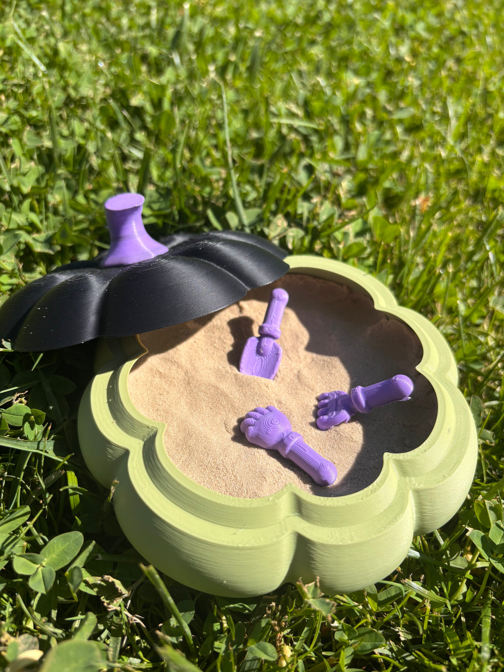 Witchy Pumpkin Kinetic Sandbox